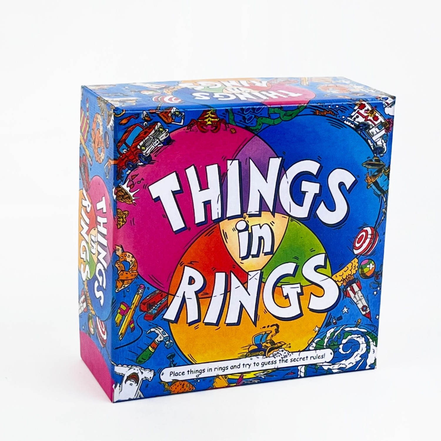 Board Game Loop - Things In Rings Family Card Lighthearted