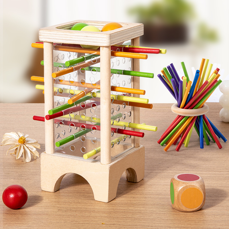 Board Game Word - Wooden Stick Board Game Parent Child