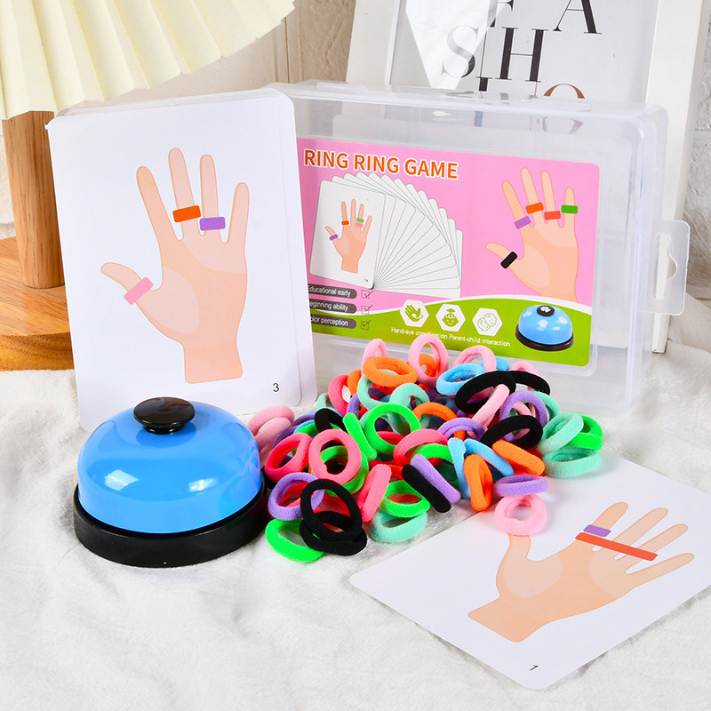 Board Game Loop - Kids Finger Ring Board Game Color