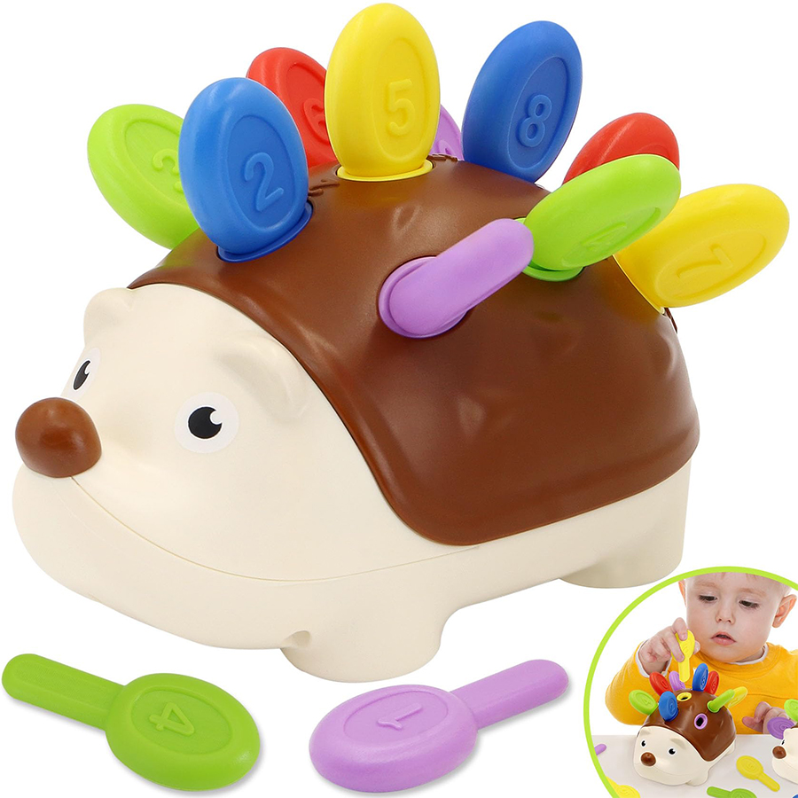 Board Game Idea - Fine Motor Skills Training Montessori Hedgehog