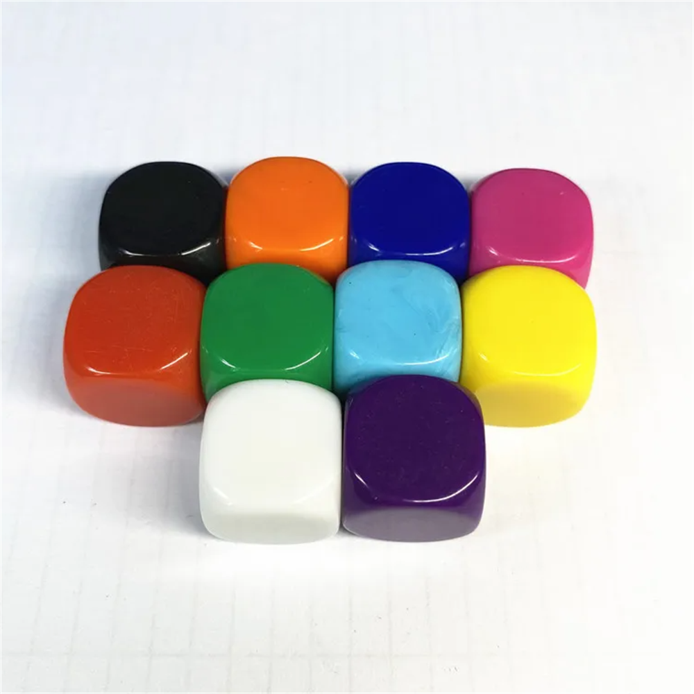10Pcs Acrylic 16mm Multicolor  - Board Game Loop review and price
