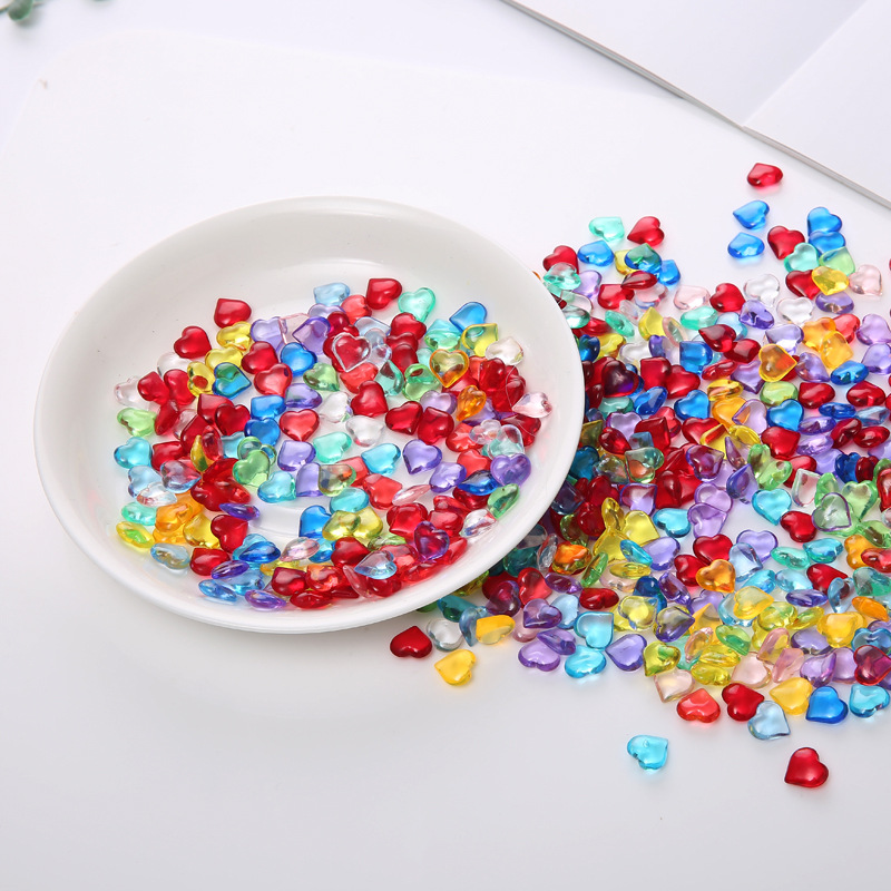 100PCS 10*4mm Heart Shape Acry - Board Game Loop review and price