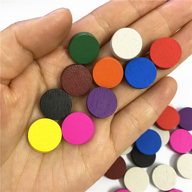 50pieces 15*5MM 11 Colors Wood - Board Game Loop review and price