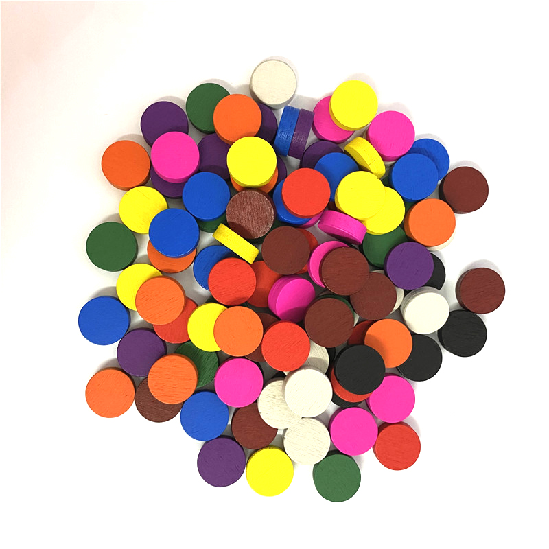 50pieces 15*5MM 11 Colors Wood - Board Game Loop review and price