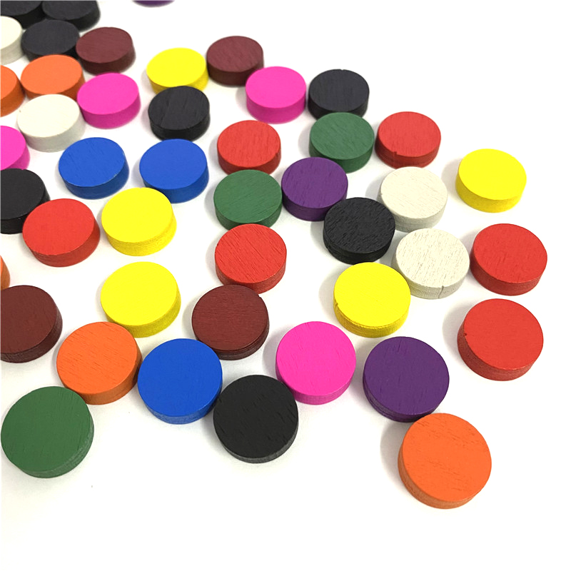 50pieces 15*5MM 11 Colors Wood - Board Game Loop review and price