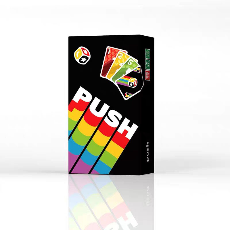 Push Card Game Adults and Teen - Board Game Solo review and price