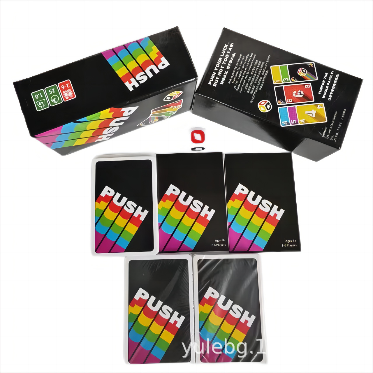 Push Card Game Adults and Teen - Board Game Solo review and price