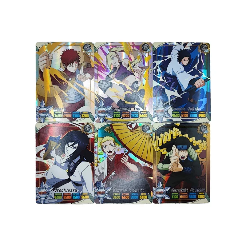 50pcs Naruto English Cards Fla - Board Game Naruto review and price