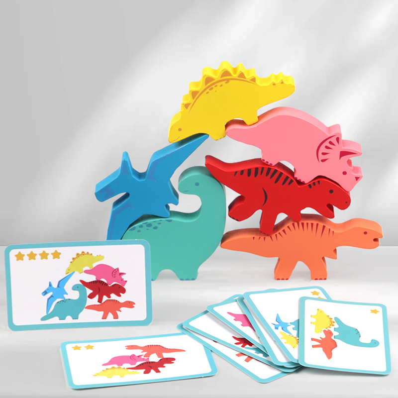 Wooden Balance Blocks Toys For - Board Game Word review and price