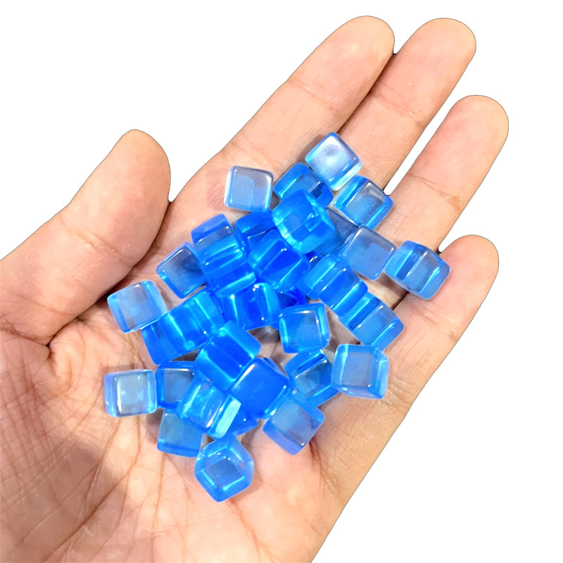 100pcs/set 8mm Clear Cube Dice - Board Game Loop review and price