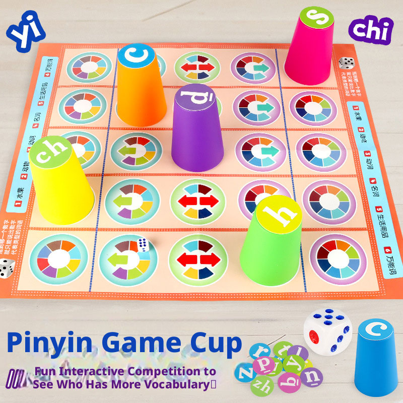 Hot Kids Chinese Pinyin Matchi - Board Game Word review and price