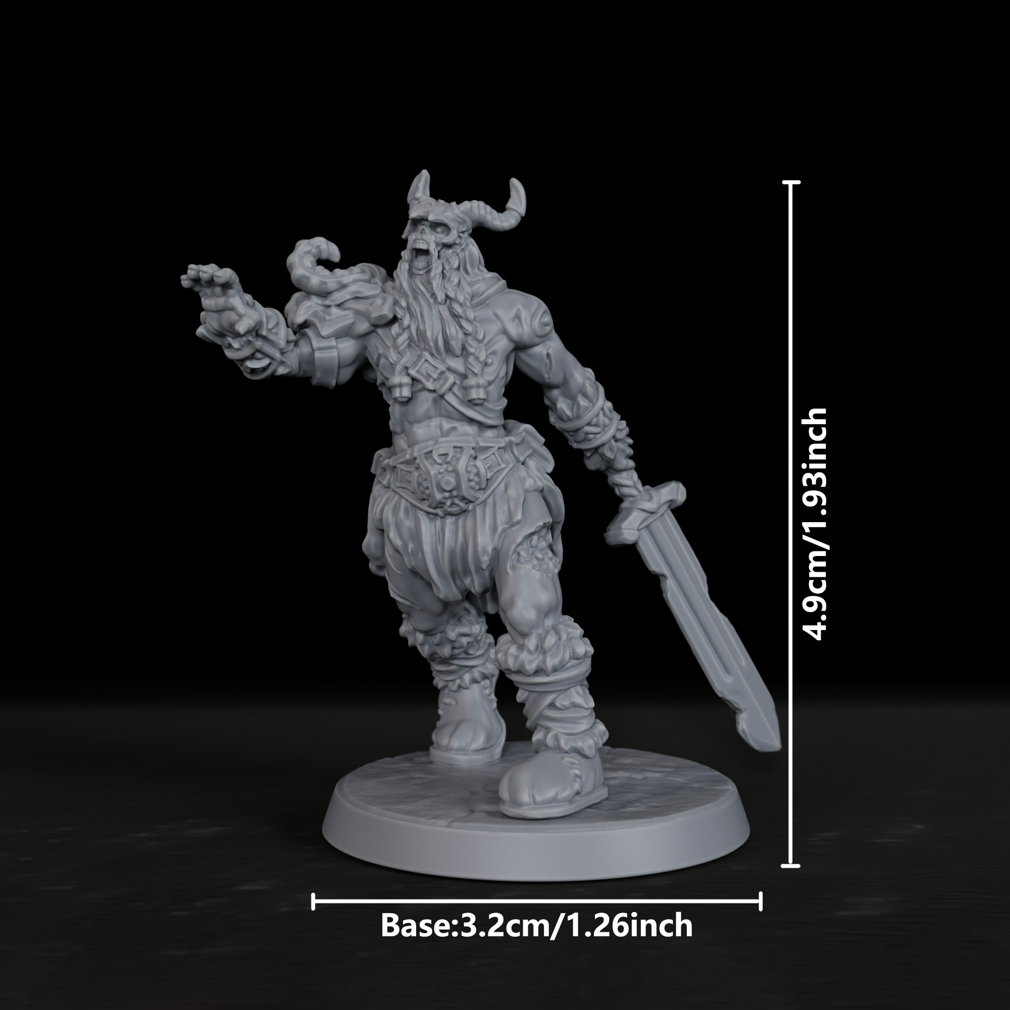 RPG Zombie Frost Giant Miniatu - Board Game Zombies review and price