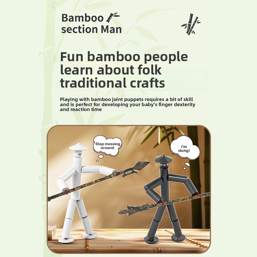 Two-player Battle Bamboo Man B - Board Game Word review and price
