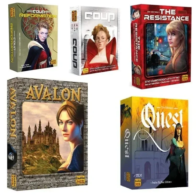 Board game The Resistance Aval - Board Game Avalon review and price