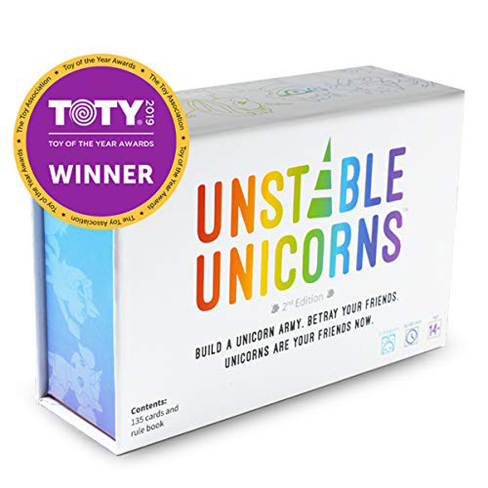 Unicorns card game Christmas S - Board Game Zombies review and price