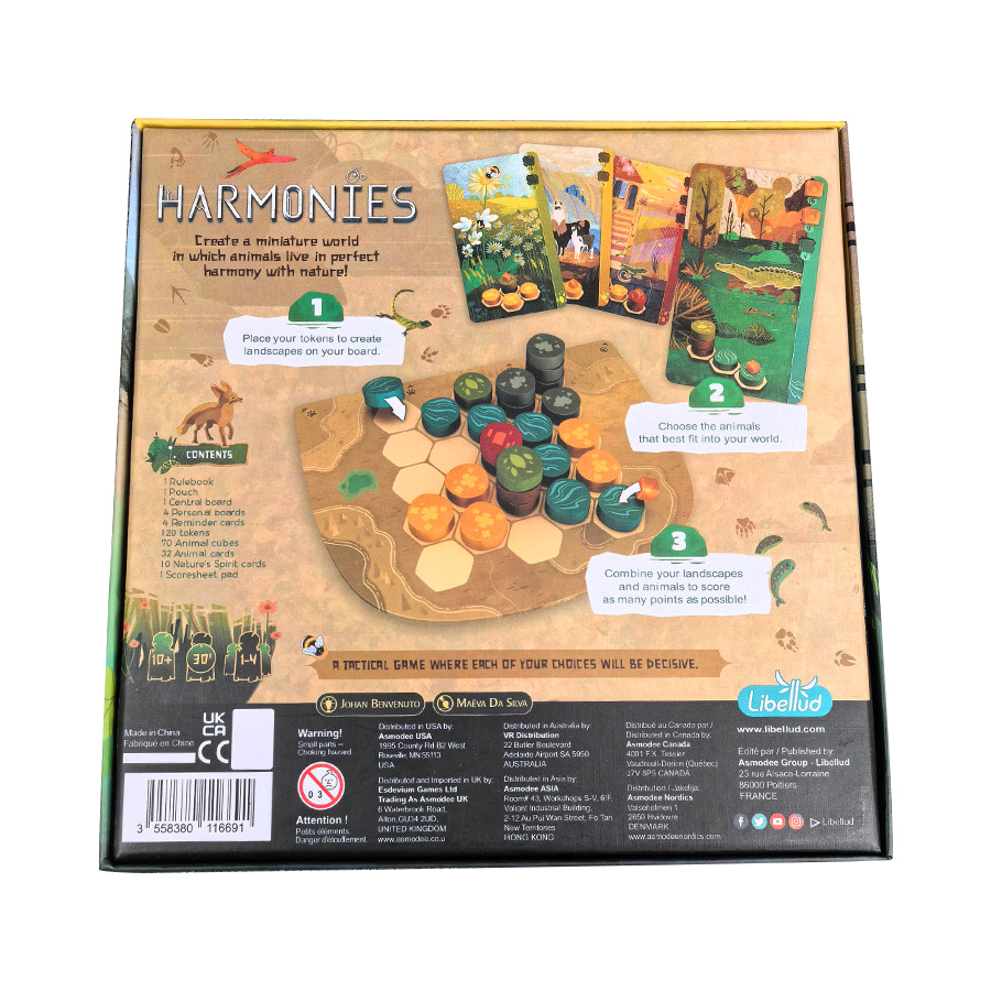 Harmonies - Board Games - Crea - Board Game Solo review and price