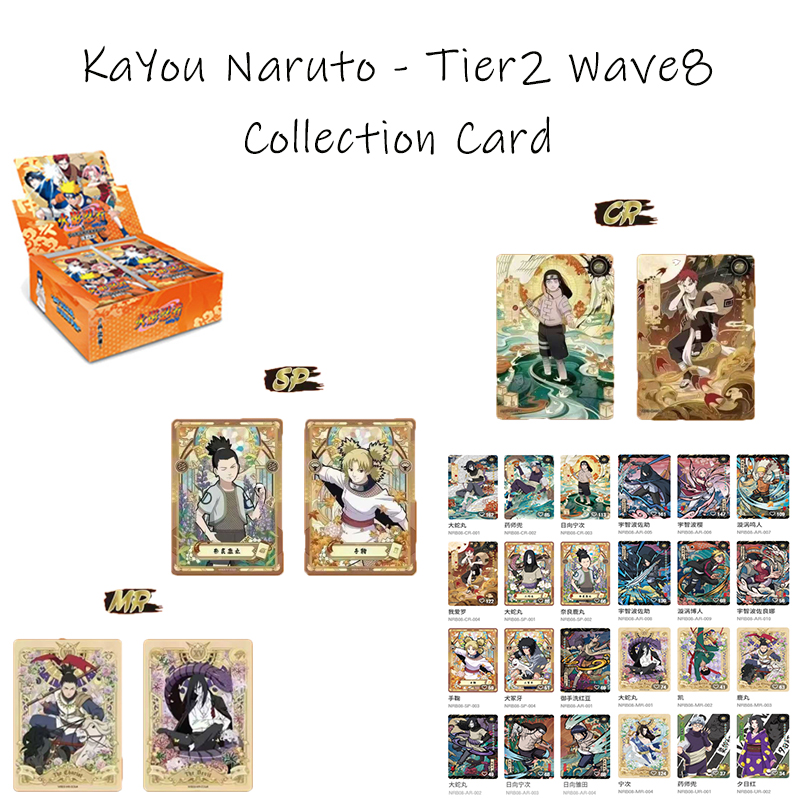 KAYOU Collection Cards Naruto  - Board Game Naruto review and price
