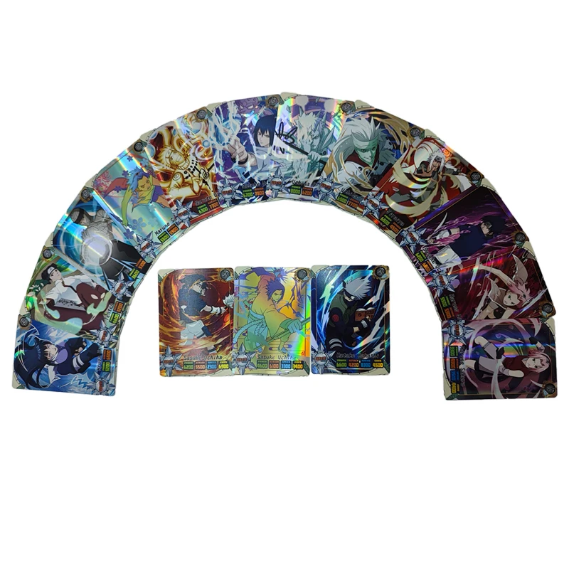 50pcs Naruto English Cards Fla - Board Game Naruto review and price