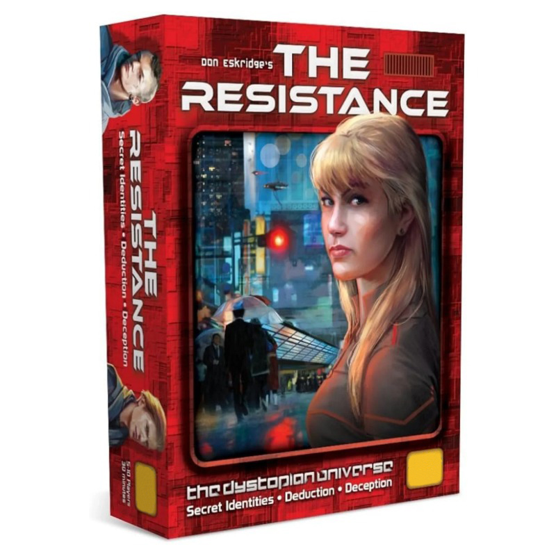 New Board game The Resistance  - Board Game Solo review and price