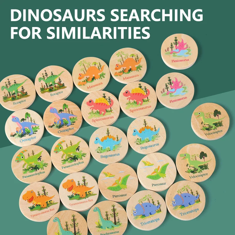Memory Game Dinosaur Matching  - Board Game Idea review and price