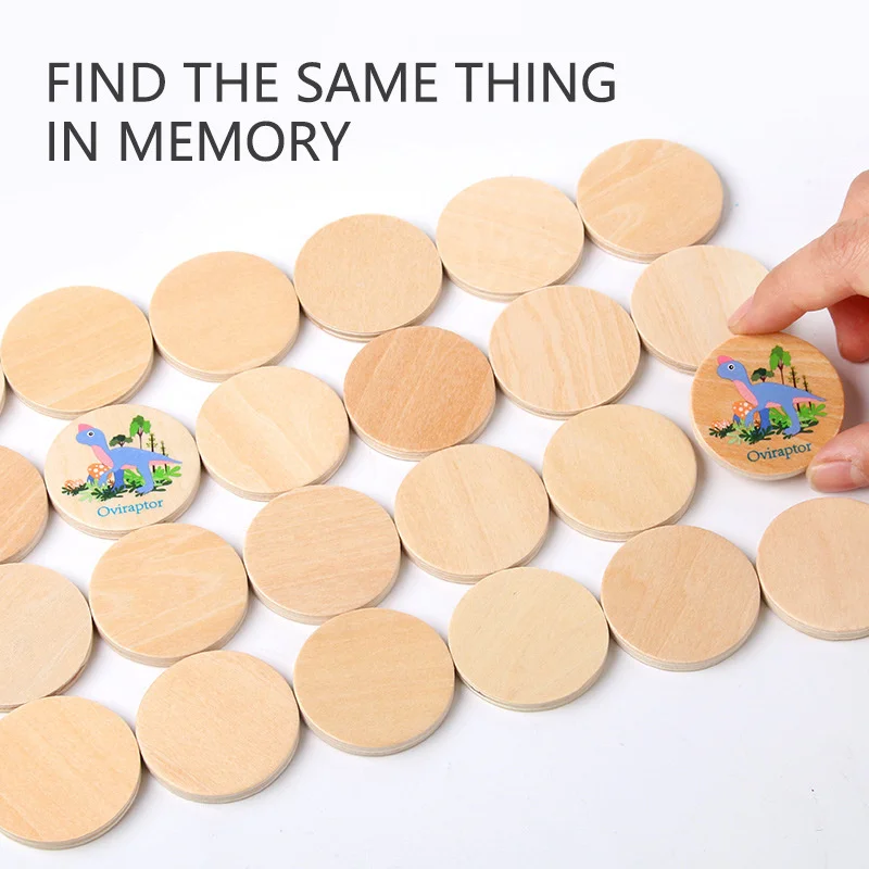 Memory Game Dinosaur Matching  - Board Game Idea review and price
