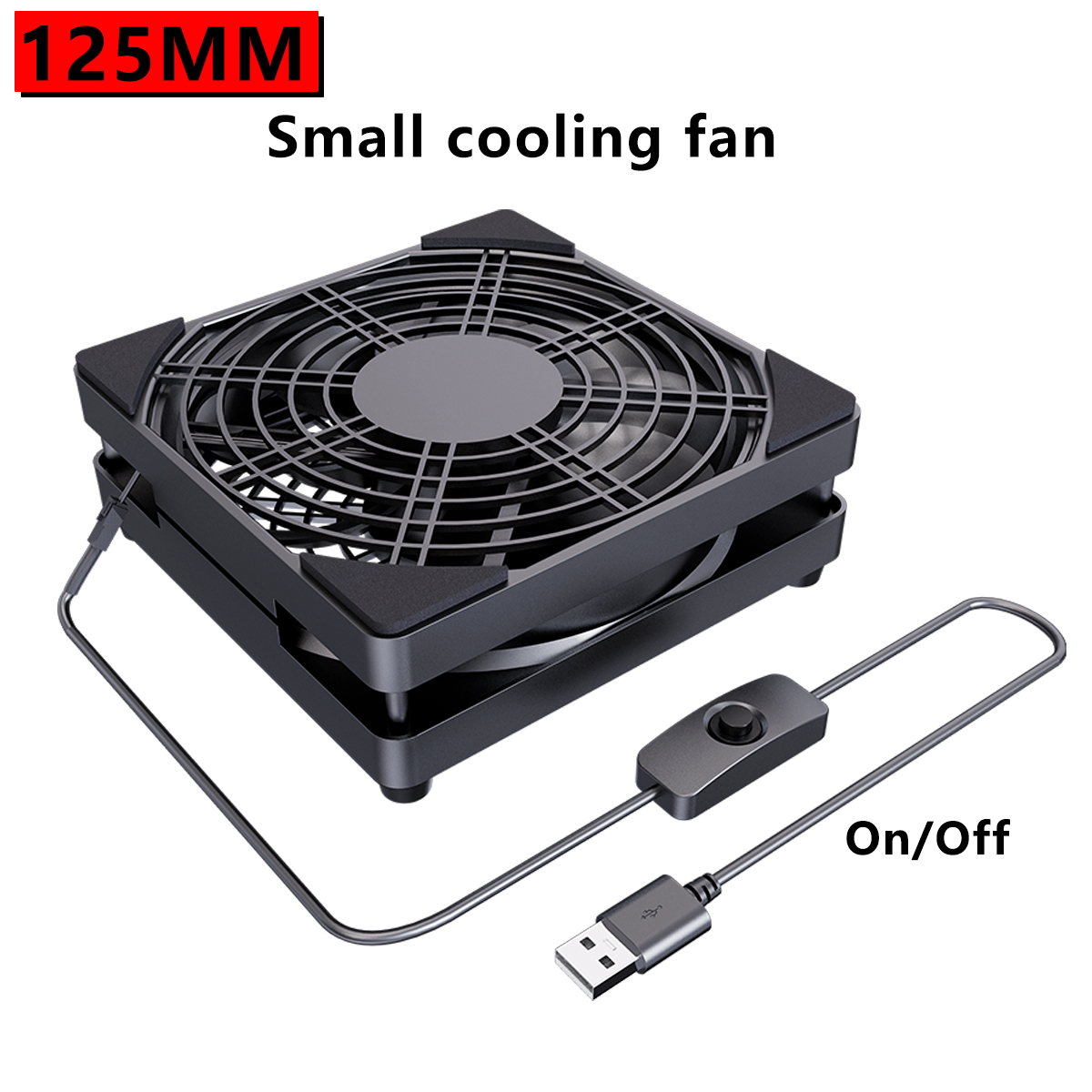 125mm USB Cooling Fan With On/ - Board Game Journal review and price