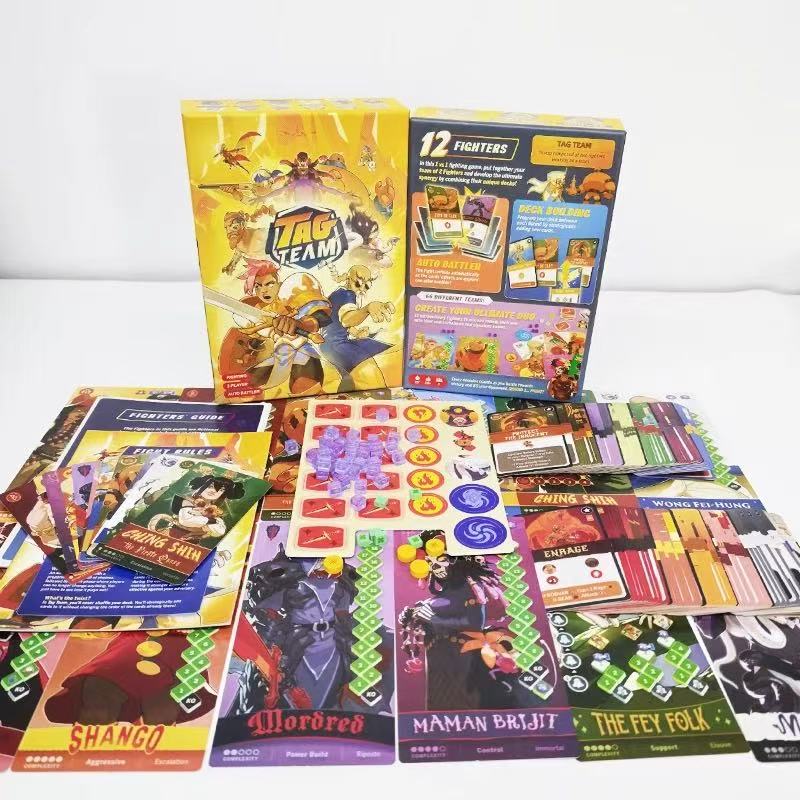 Tag Team - Card Game | fast-pa - Board Game Solo review and price