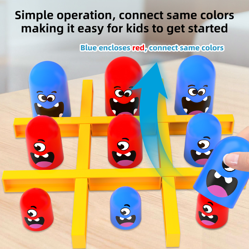 Tic-Tac-Toe Eat-and-Be-Sized S - Board Game Word review and price