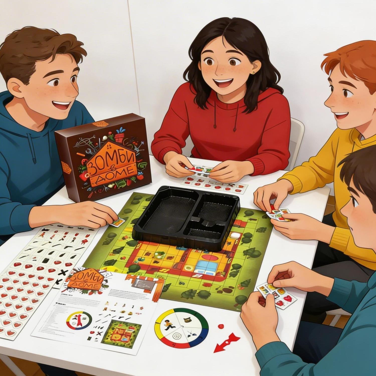 Russian Version Zombie Surviva - Board Game Zombies review and price