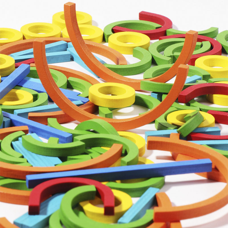 Wooden Creative Sticks And Rin - Board Game Loop review and price