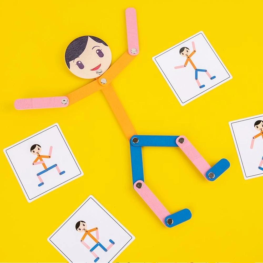 Sport Wooden Man Material DIY  - Board Game Word review and price