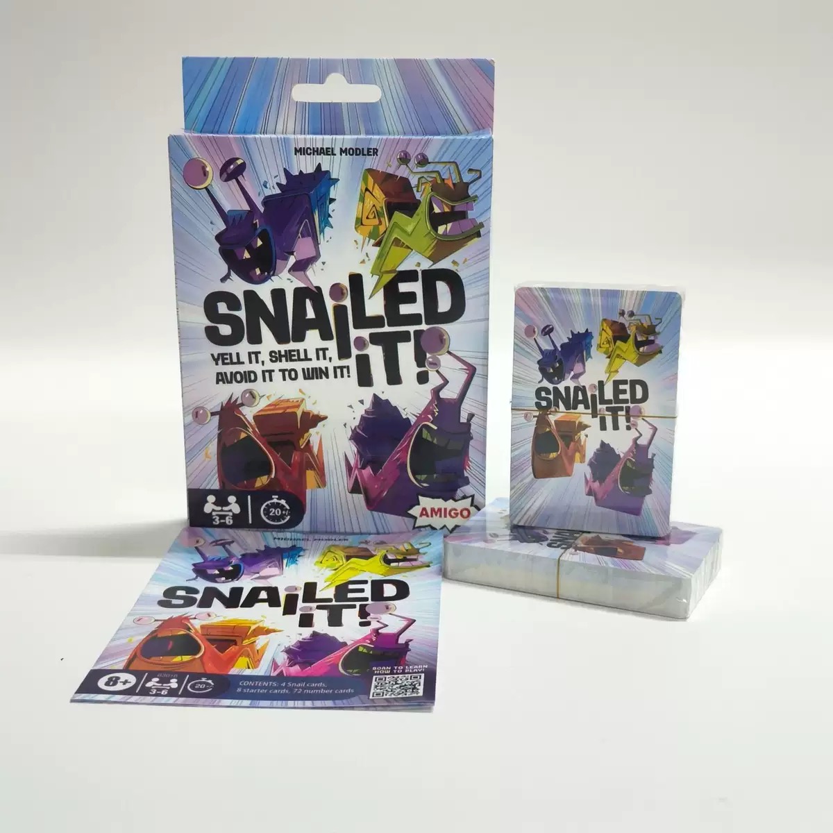 Snailed it Board game cards pa - Board Game Solo review and price